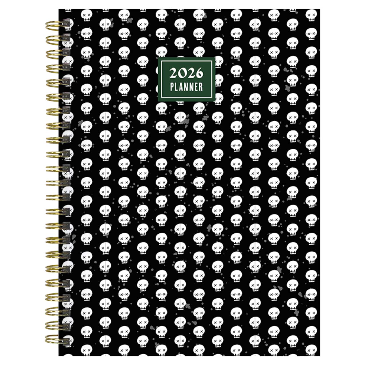 2026 Skulls & Spells Medium Weekly Monthly Planner